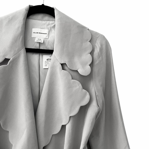 🆕 Club Monaco Frederrika Trench Coat - Picture 4 of 11